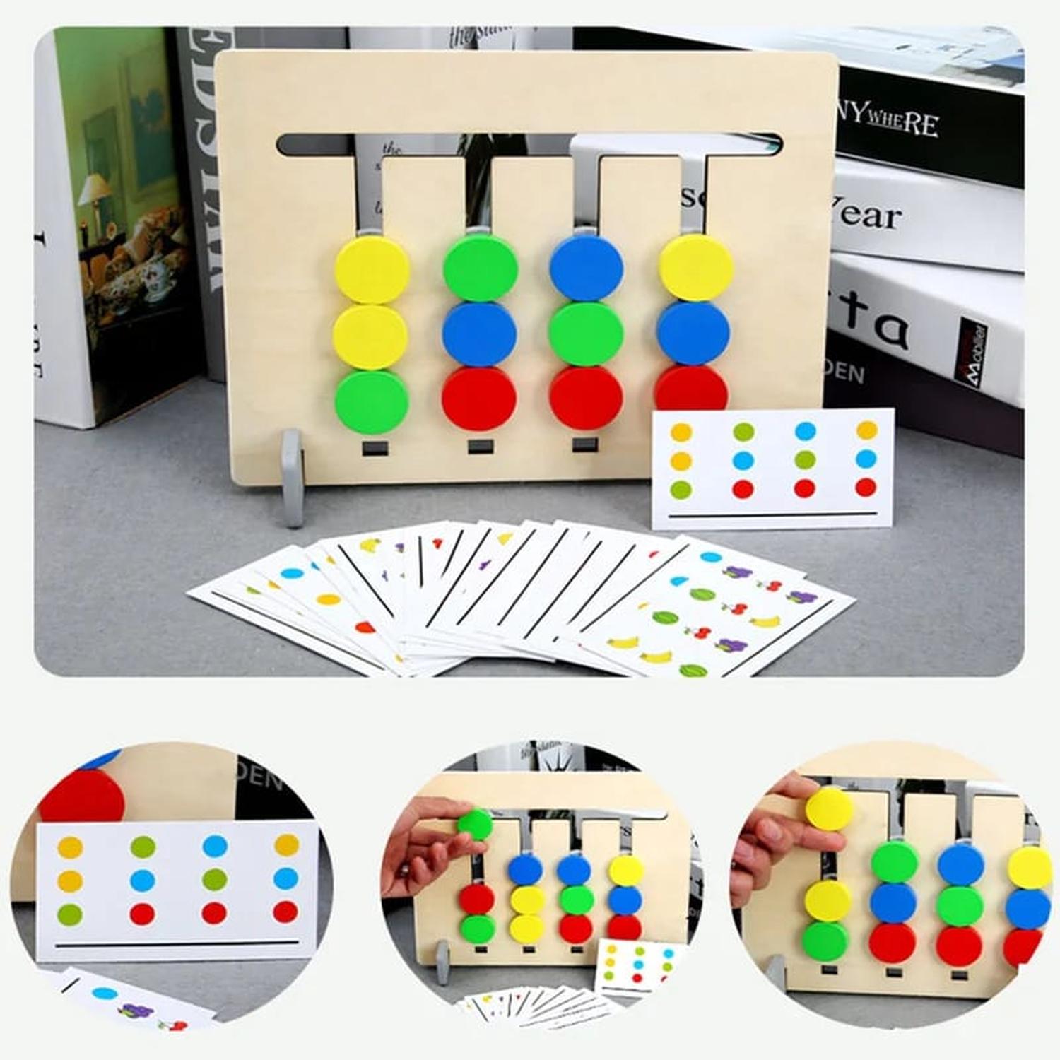JUEGO COLORES PENSAMIENTO LÓGICO MONTESSORI - 3