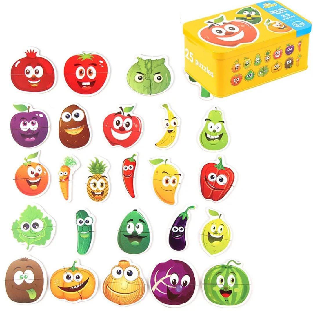 PUZZLE ROMPECABEZAS MONTESSORI 3D - 1