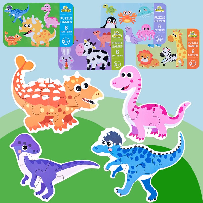 PUZZLE ROMPECABEZAS MONTESSORI 3D - 2