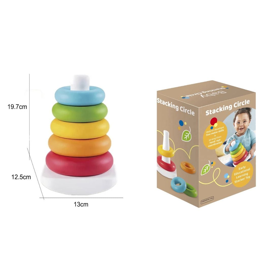 TORRE APILABLE CON ARGOLLAS COLORES - 2
