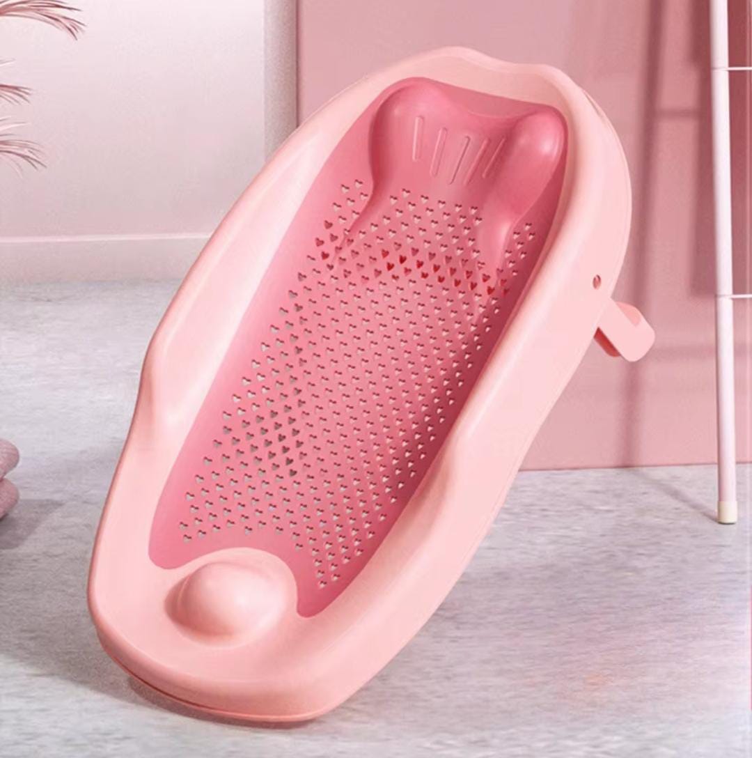 SOPORTE PLEGABLE DE BAÑERA PARA BEBE GRIS - 1