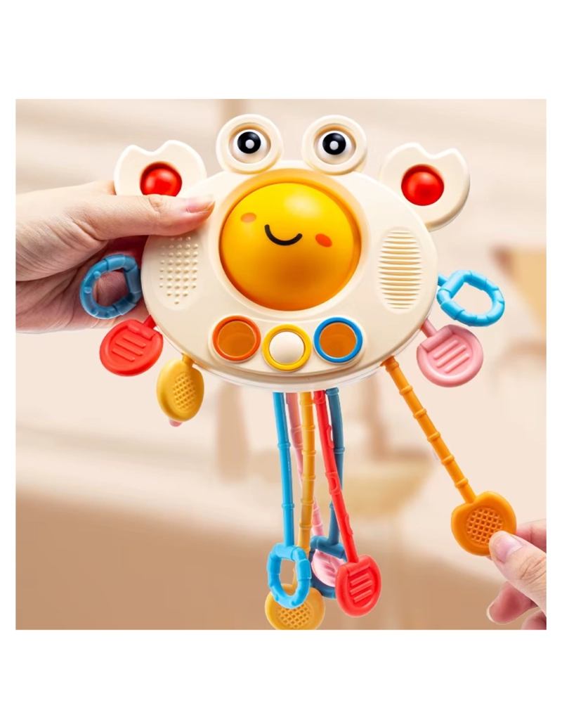 SONAJERO EDUCATIVO DE DESARROLLO SENSORIAL CANGREJO - 1