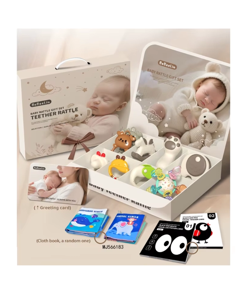 SET DE REGALO DE SONAJERO PARA BEBE - 1