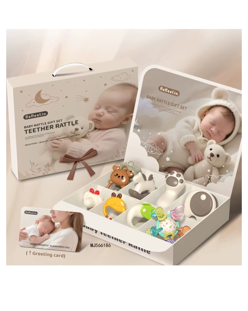 SET DE REGALO DE SONAJERO PARA BEBE - 2