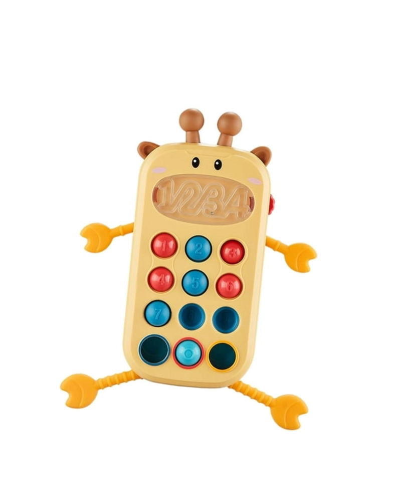 SONAJERO MORDEDOR TELEFONO PARA BEBE MONTESSORI - 2