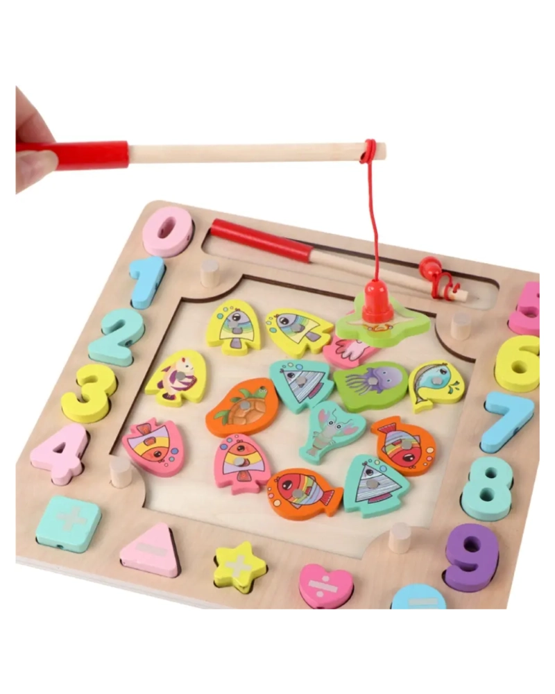 JUEGO MONTESSORI SENSORIAL MULTIFUNCIONAL 6 EN 1 - 2