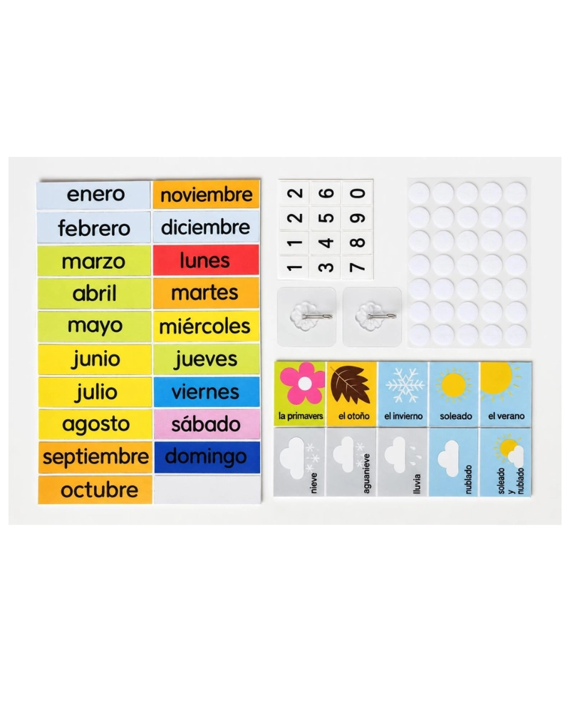 MI PRIMER CALENDARIO DIDACTICO PARA NIÑOS - 1