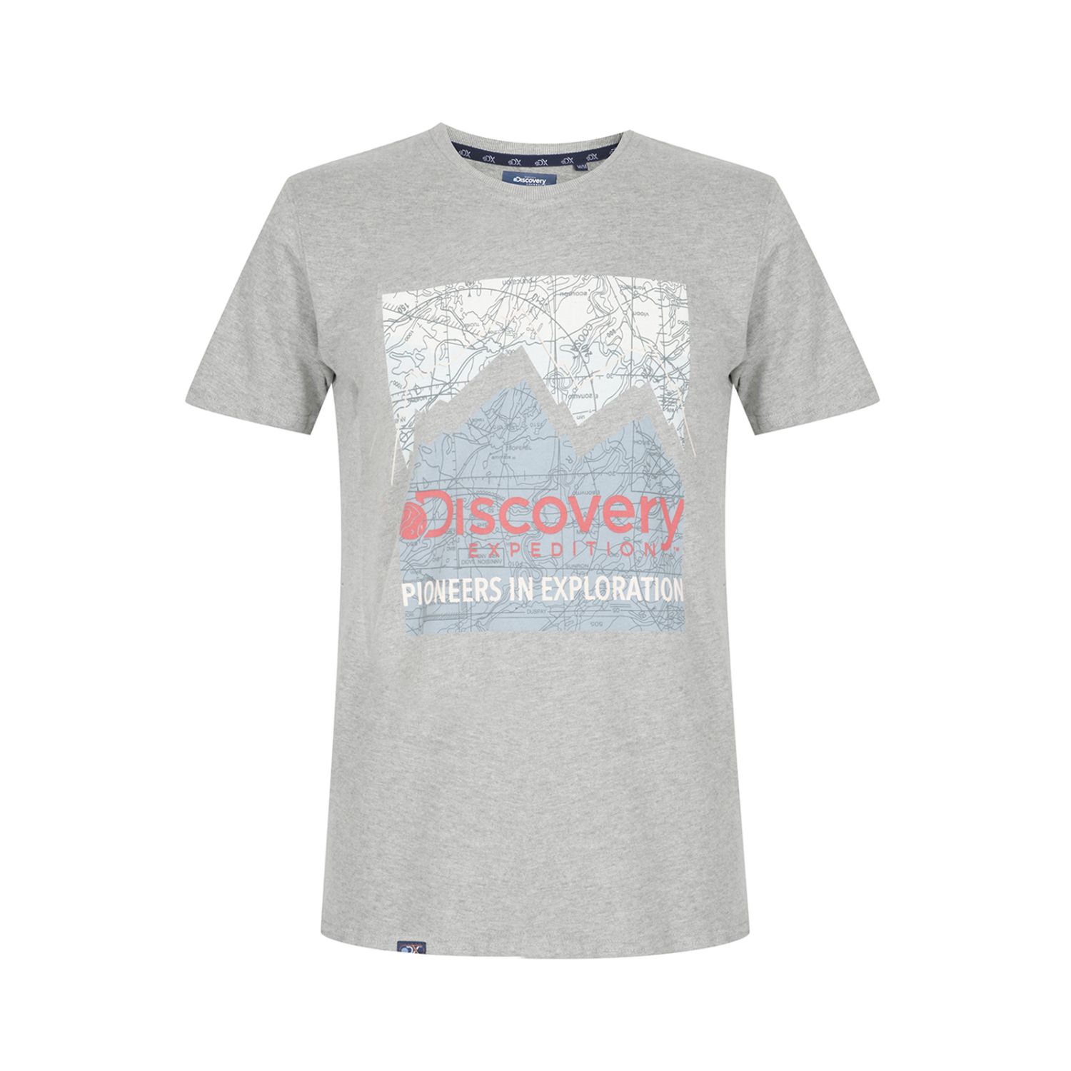 POLERA HOMBRE DISCOVERY MOUNTAIN GRIS - 1