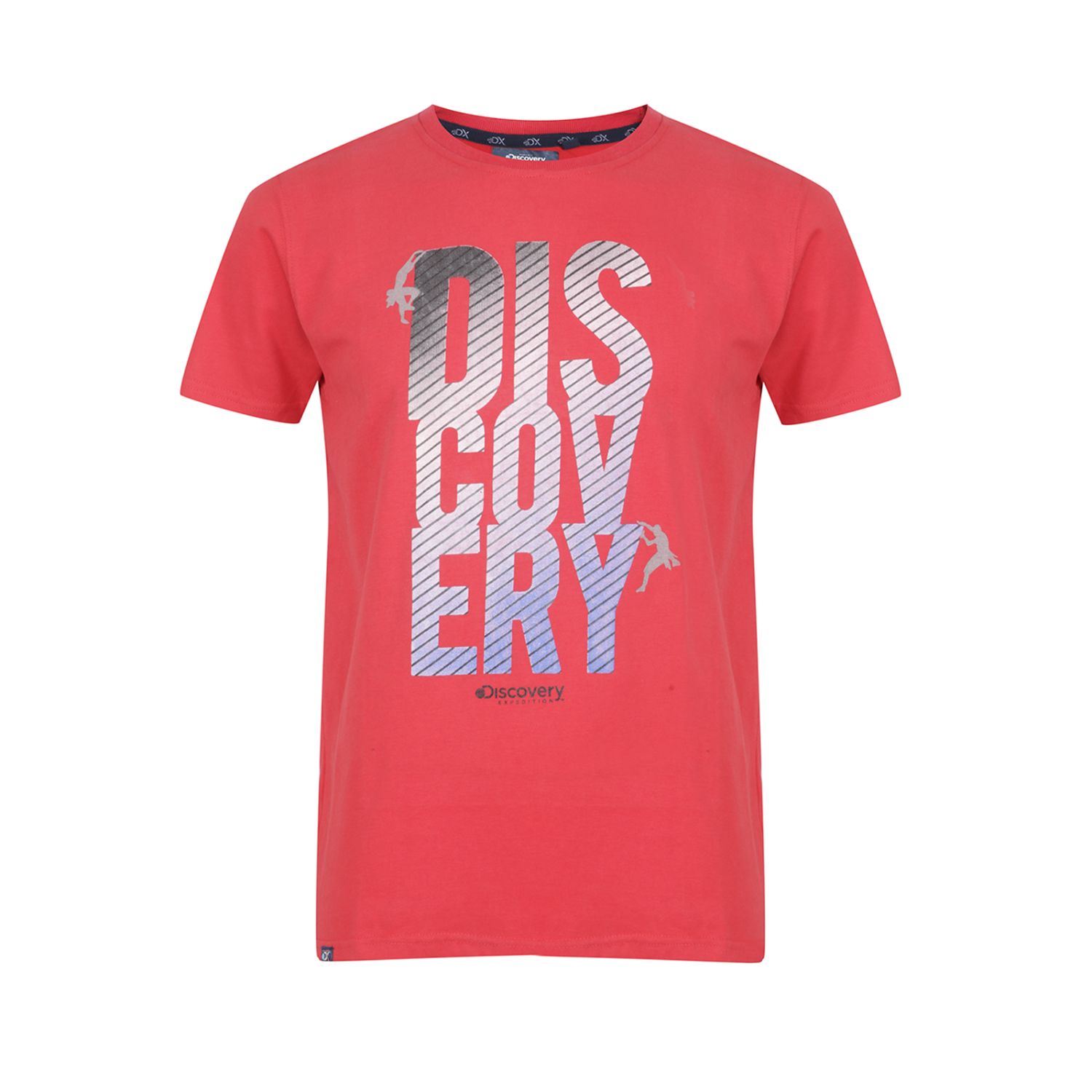 POLERA HOMBRE DISCOVERY CLIMB ROJA - 1