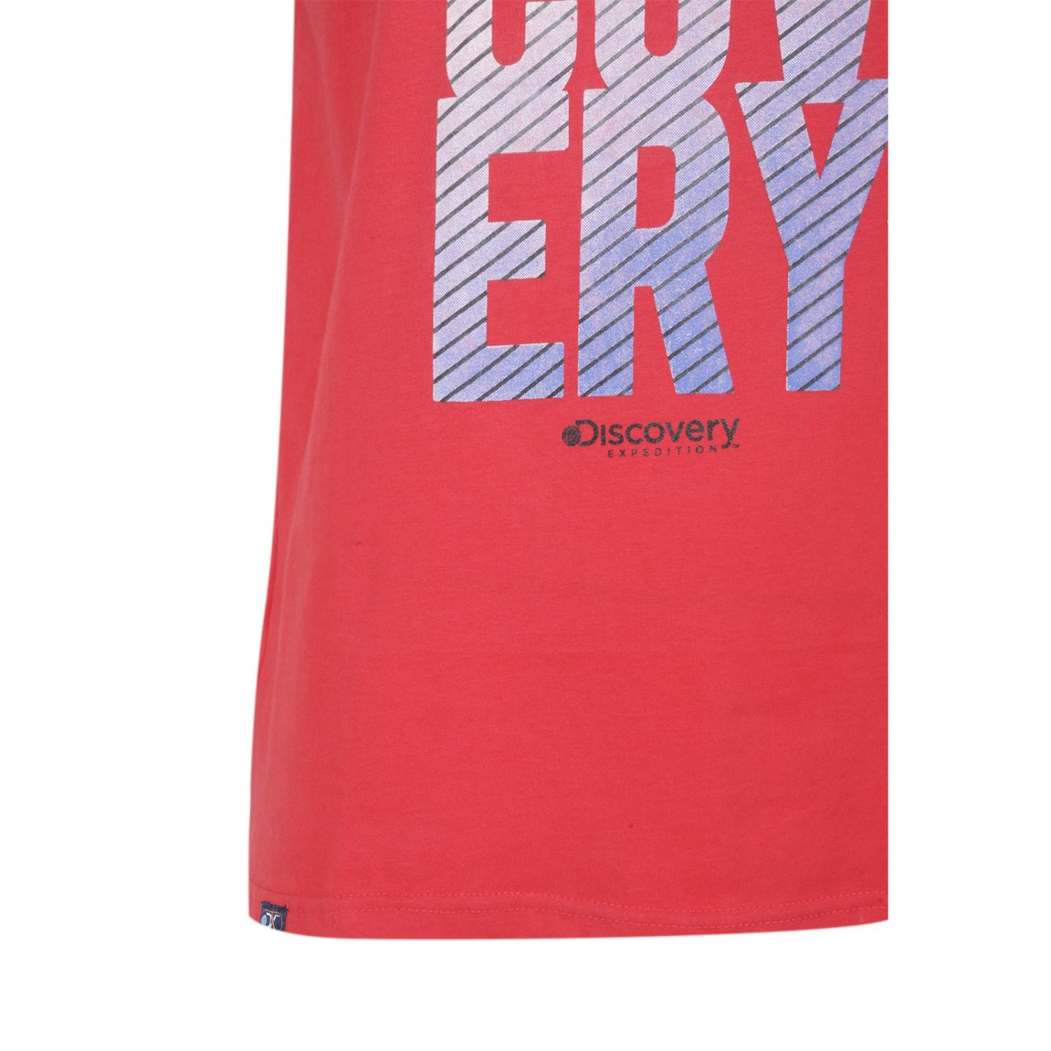 POLERA HOMBRE DISCOVERY CLIMB ROJA - 4