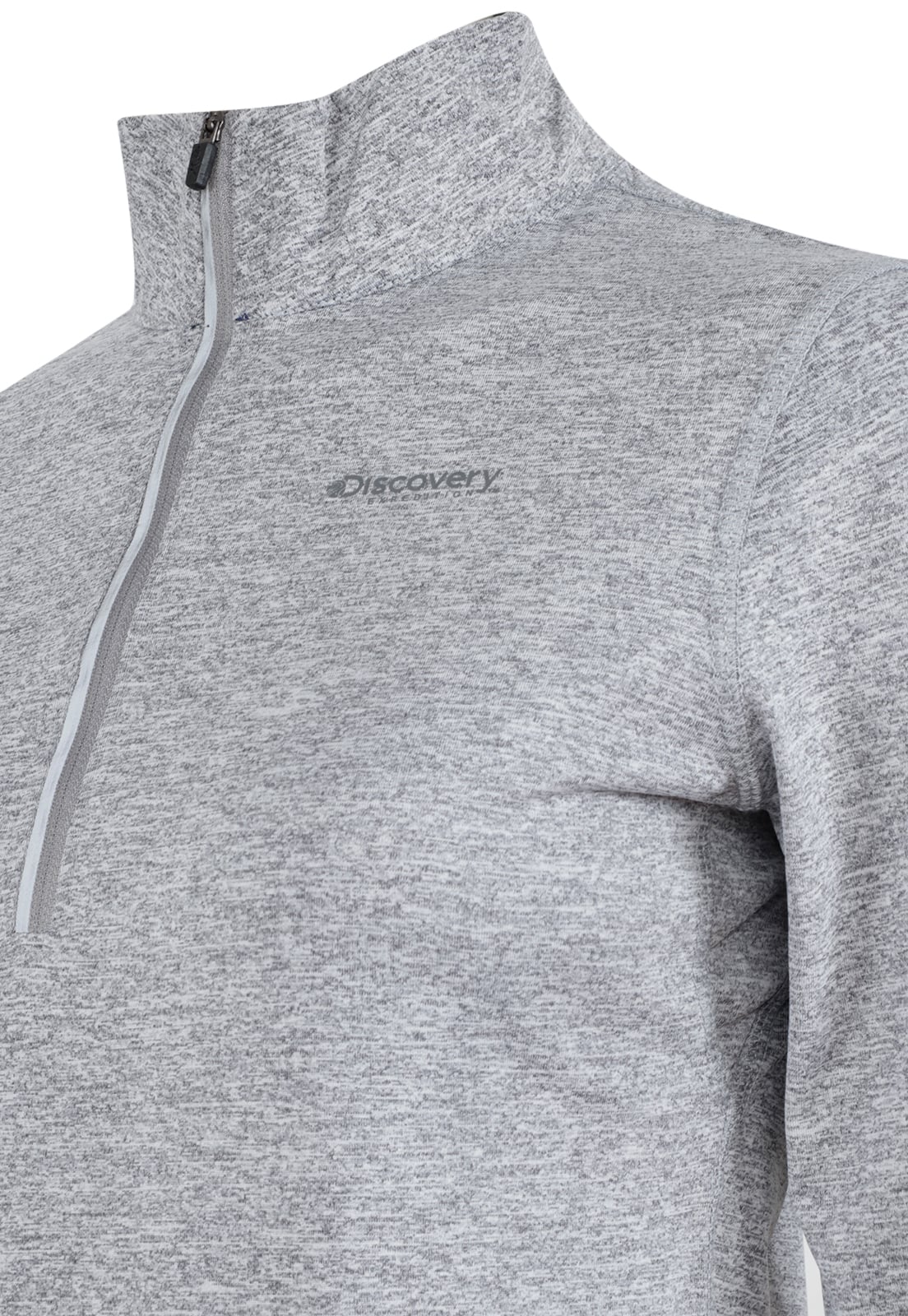 POLERÓN MUJER DISCOVERY ANDES GRIS - 3