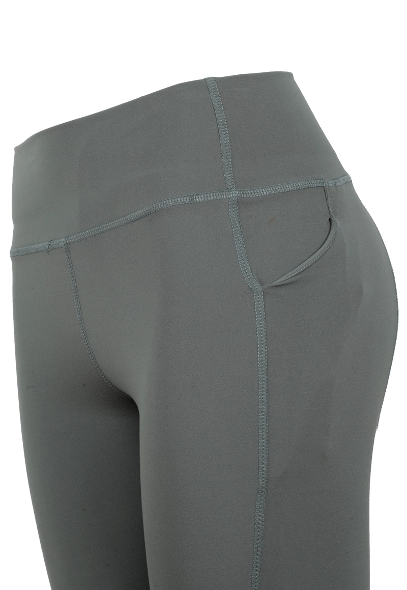 CALZAS DEPORTIVAS MUJER DISCOVERY CAPRI VELOP OLIVA - 4