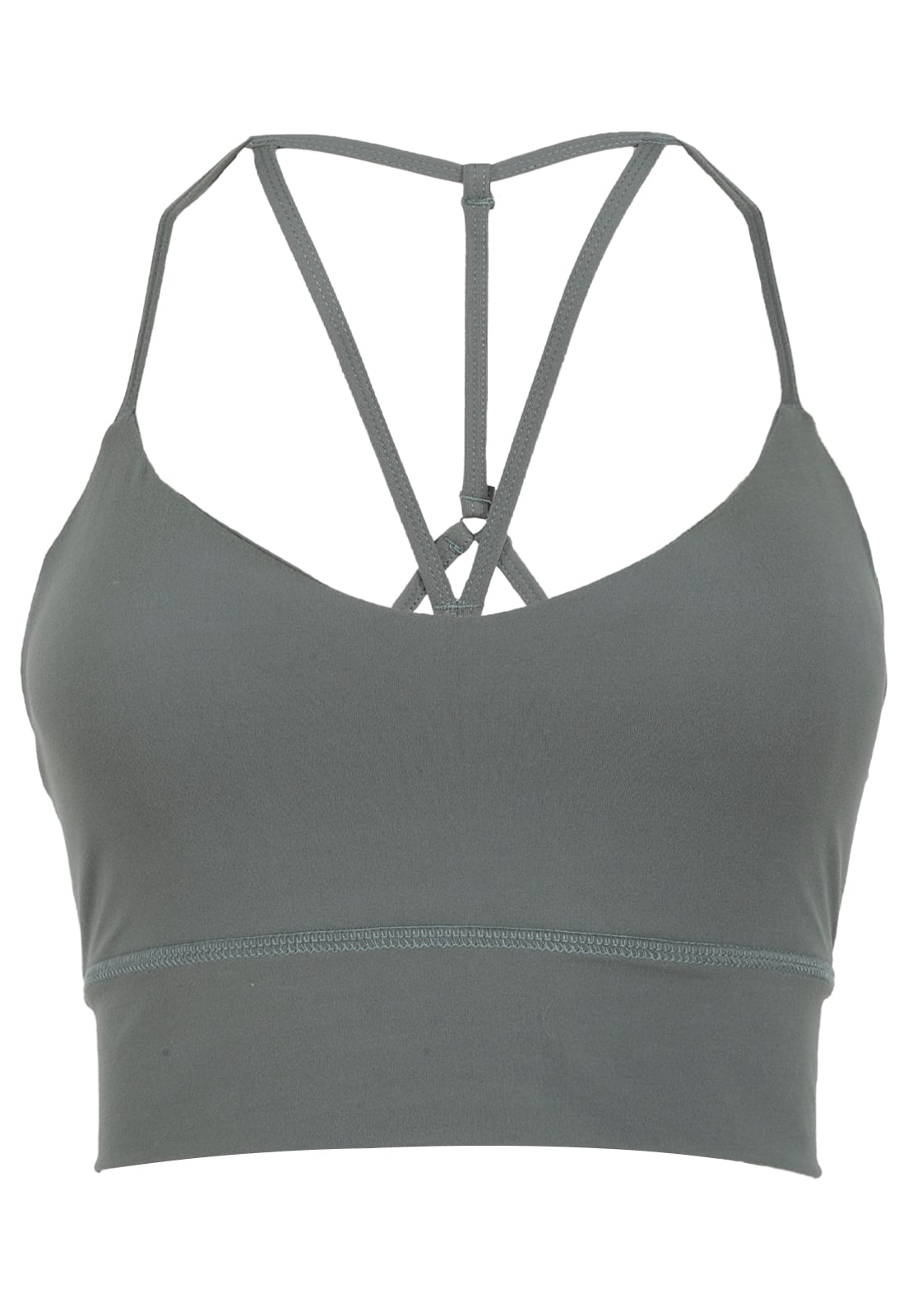 TOP MUJER DISCOVERY DEPORTIVO REVELATION OLIVA - 1