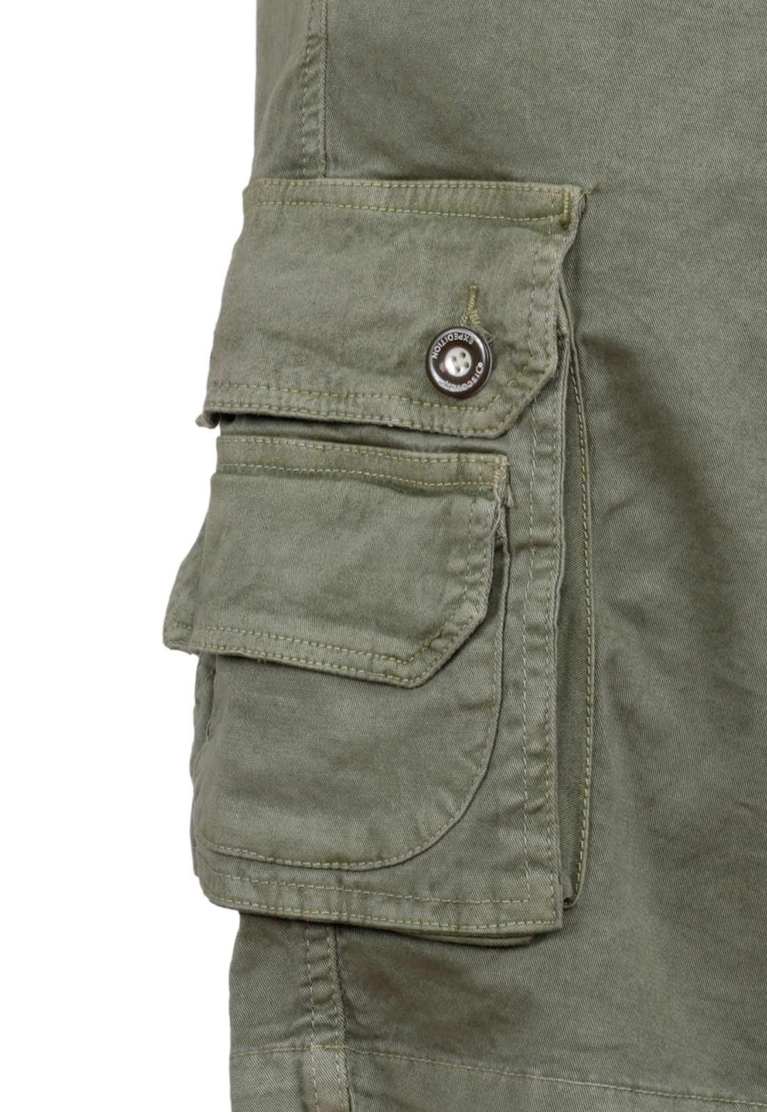 SHORT TREKKING HOMBRE DISCOVERY OLIVA CARGO - 3