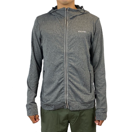 POLERÓN HOMBRE DISCOVERY HOODIE TRAVERSE GRAFITO - 1