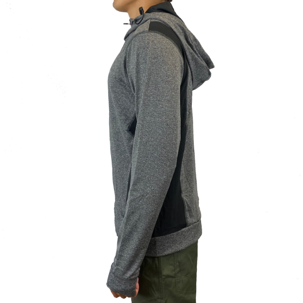 POLERÓN HOMBRE DISCOVERY HOODIE TRAVERSE GRAFITO - 2