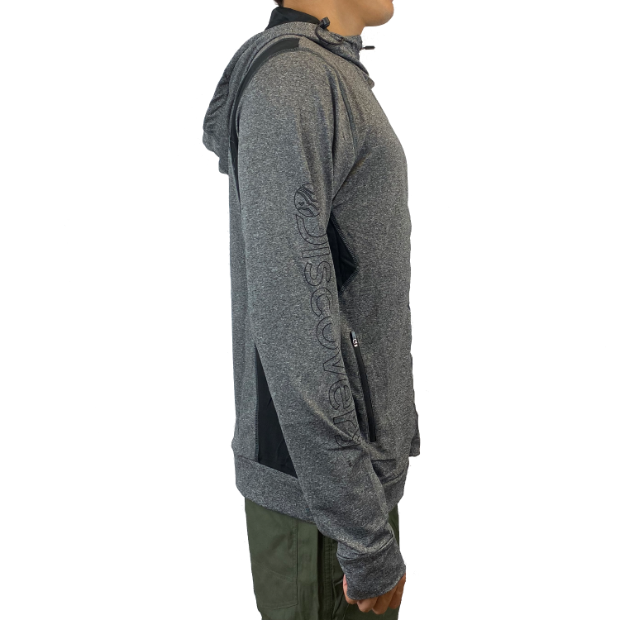 POLERÓN HOMBRE DISCOVERY HOODIE TRAVERSE GRAFITO - 4
