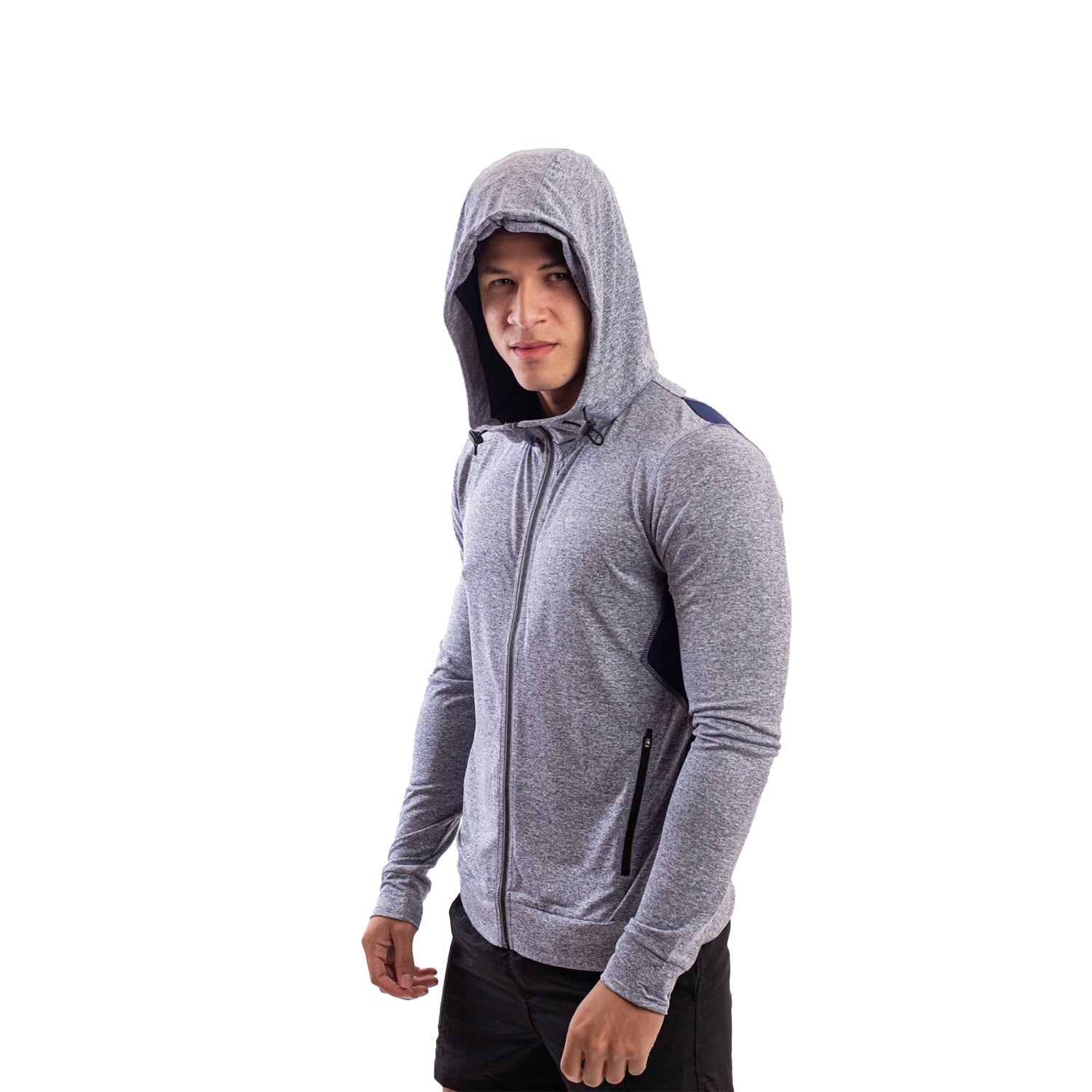 POLERÓN HOMBRE DISCOVERY HOODIE TRAVERSE GRIS - 3