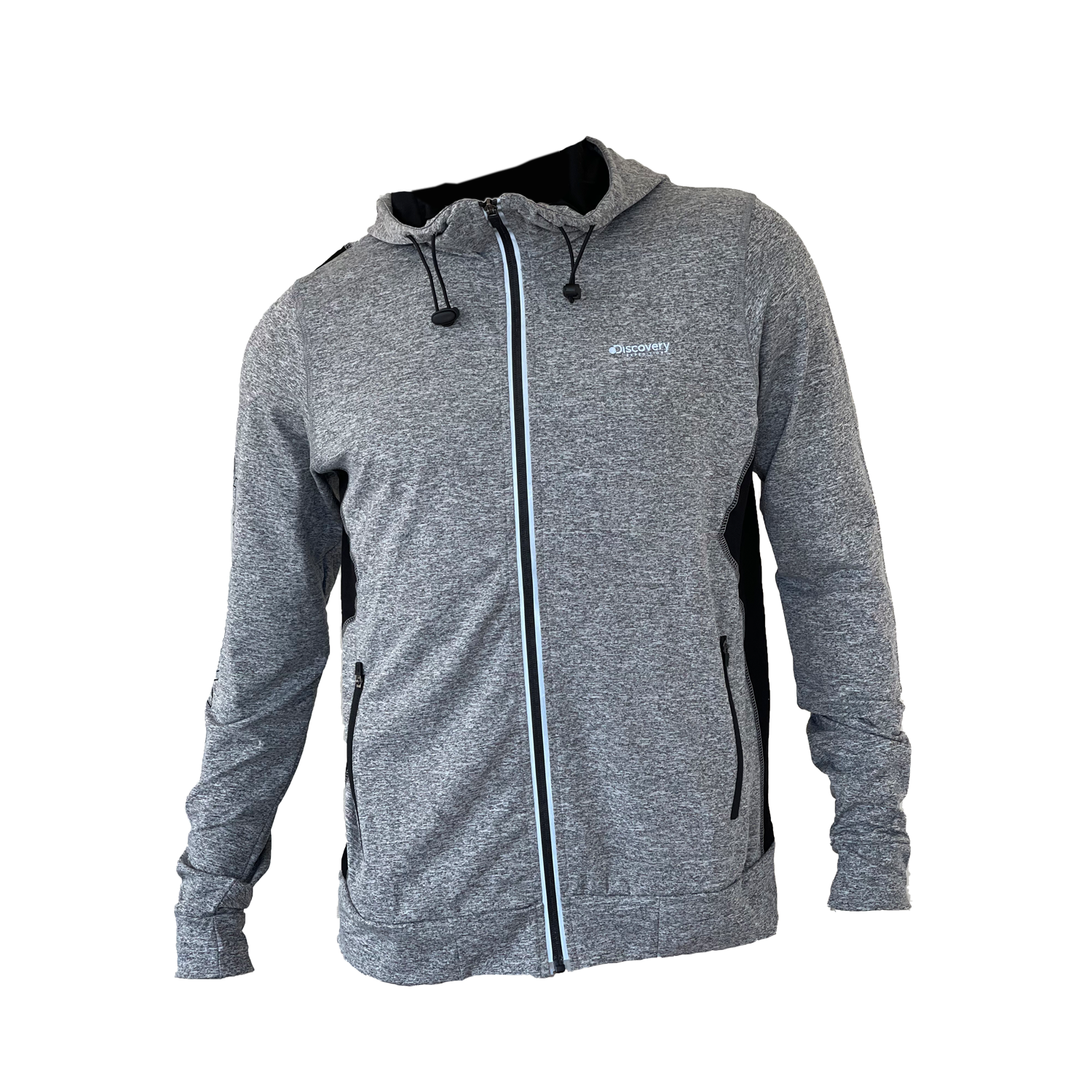 POLERÓN HOMBRE DISCOVERY HOODIE TRAVERSE GRIS - 4