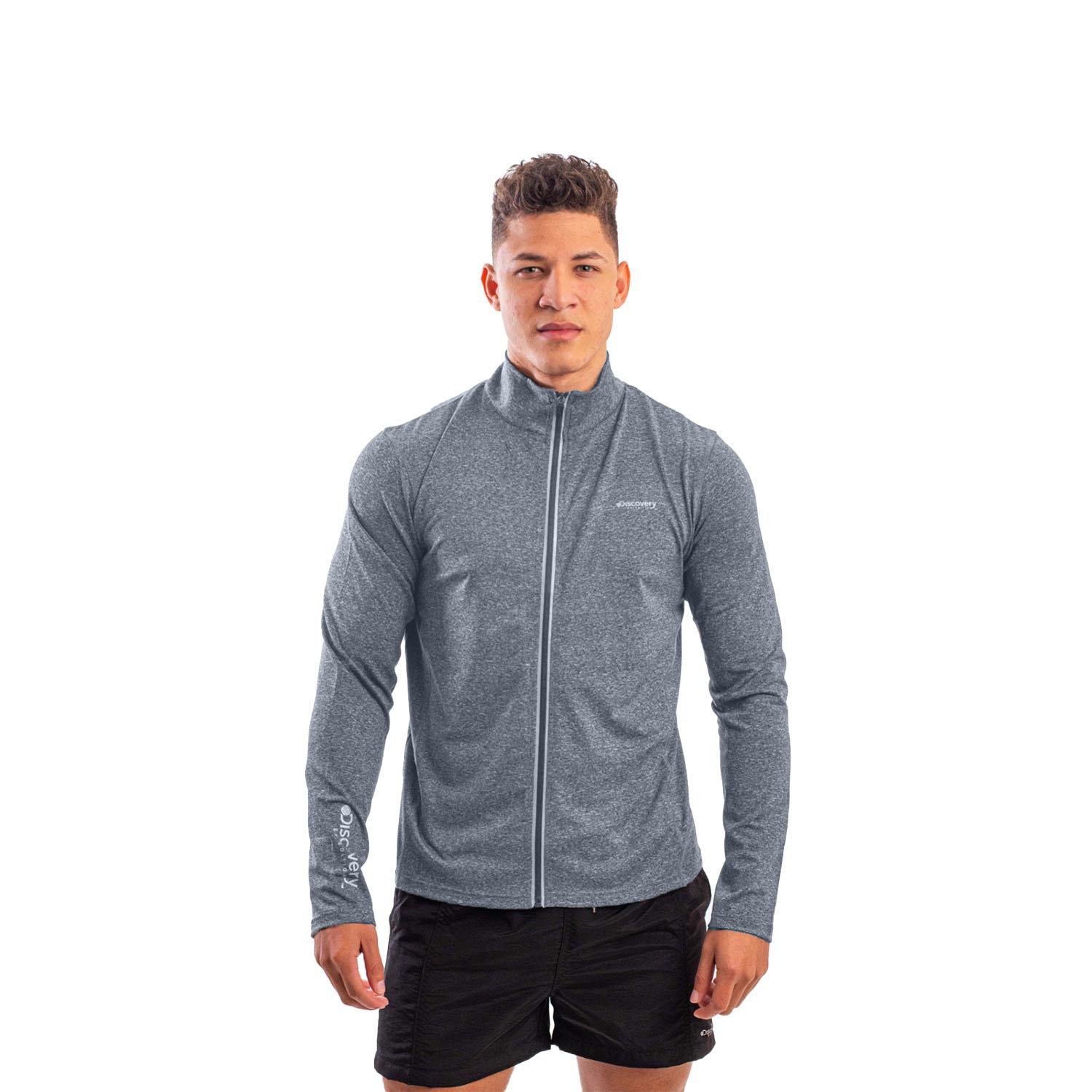 POLERÓN HOMBRE DISCOVERY JOURNEY GRIS - 1