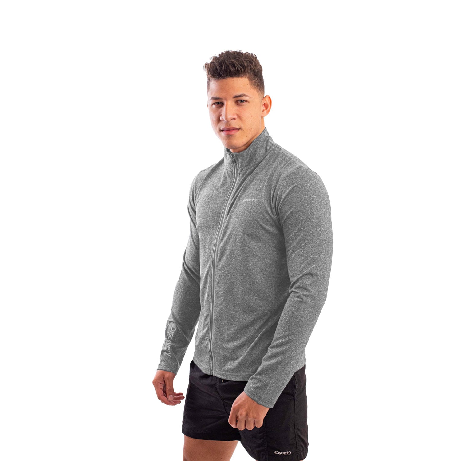 POLERÓN HOMBRE DISCOVERY JOURNEY GRIS - 3