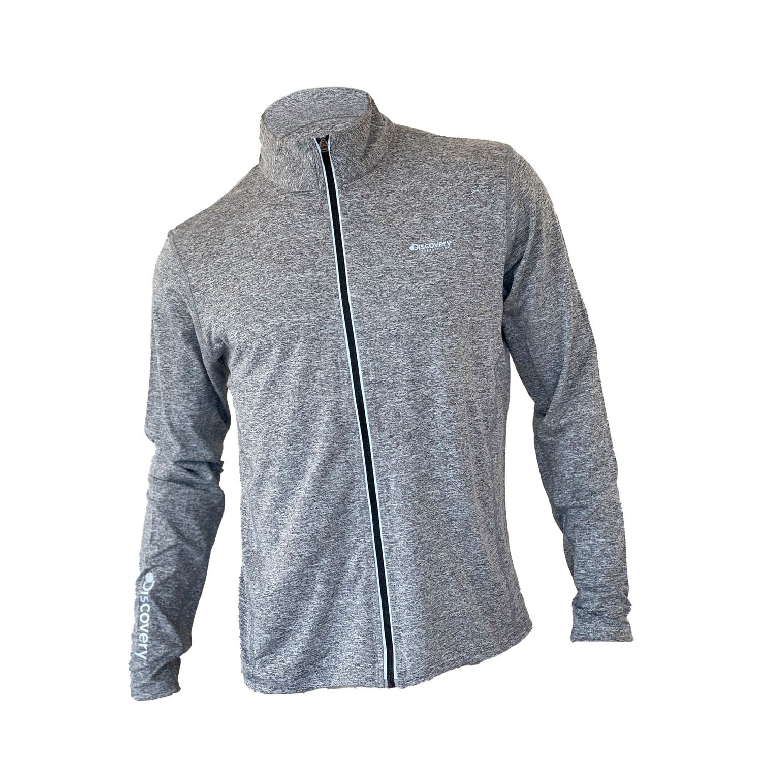 POLERÓN HOMBRE DISCOVERY JOURNEY GRIS - 4