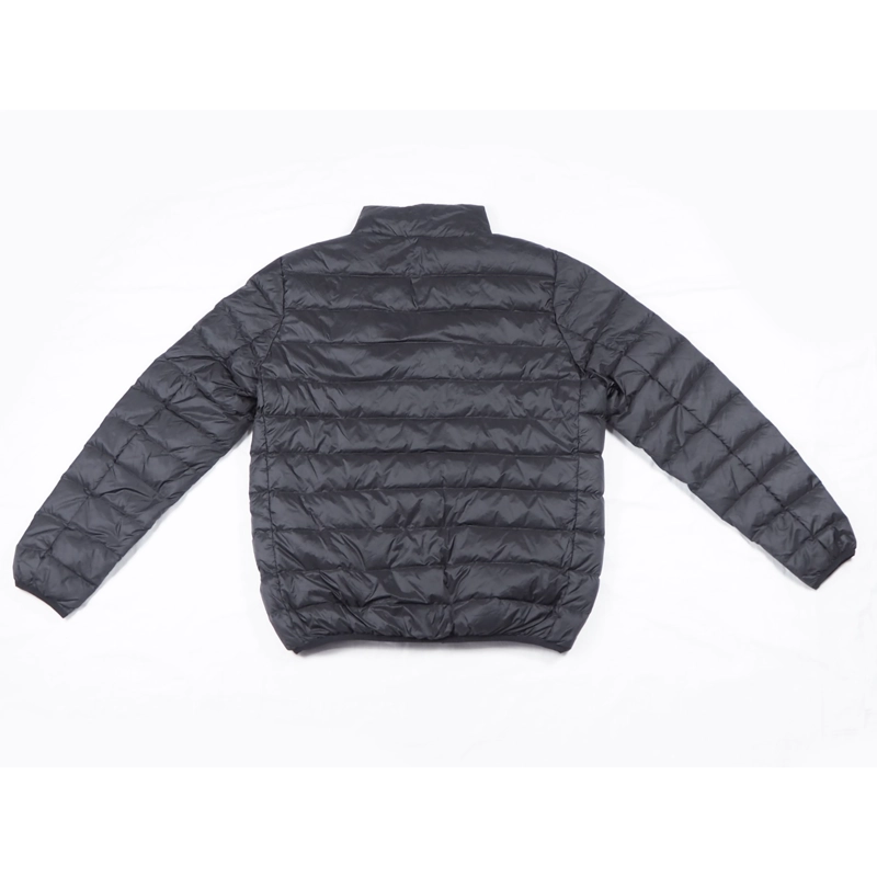 CHAQUETA MUJER DISCOVERY PLUMA COMPRIMIR NEGRA - 2