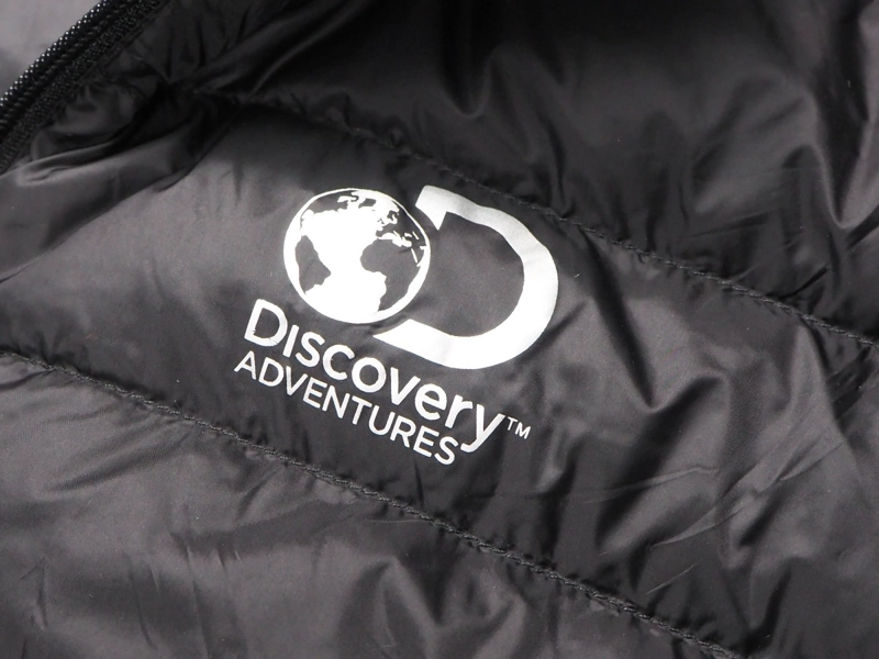 CHAQUETA MUJER DISCOVERY PLUMA COMPRIMIR NEGRA - 3