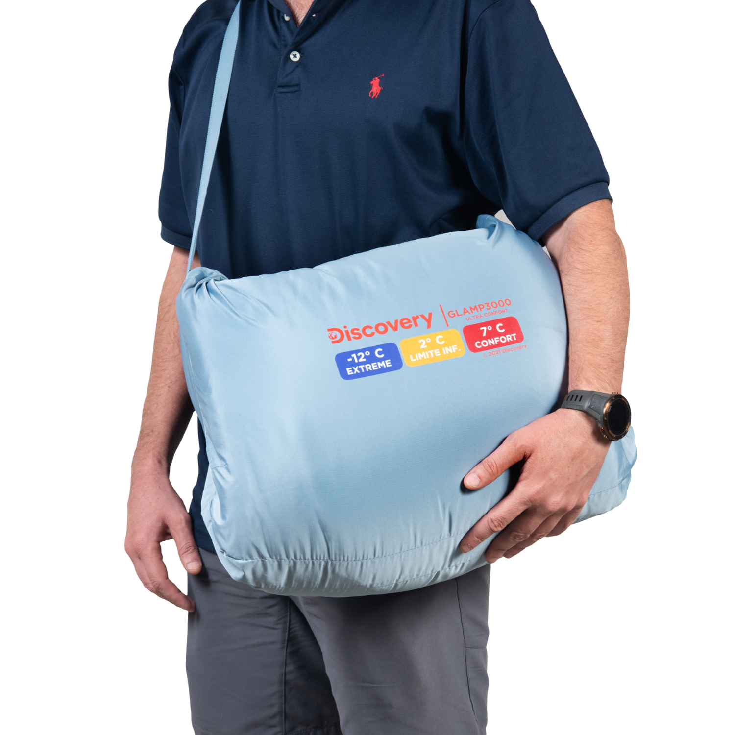 SACO DE DORMIR DISCOVERY GLAMP3000 GLAMPING ULTRA CONFORT - 3