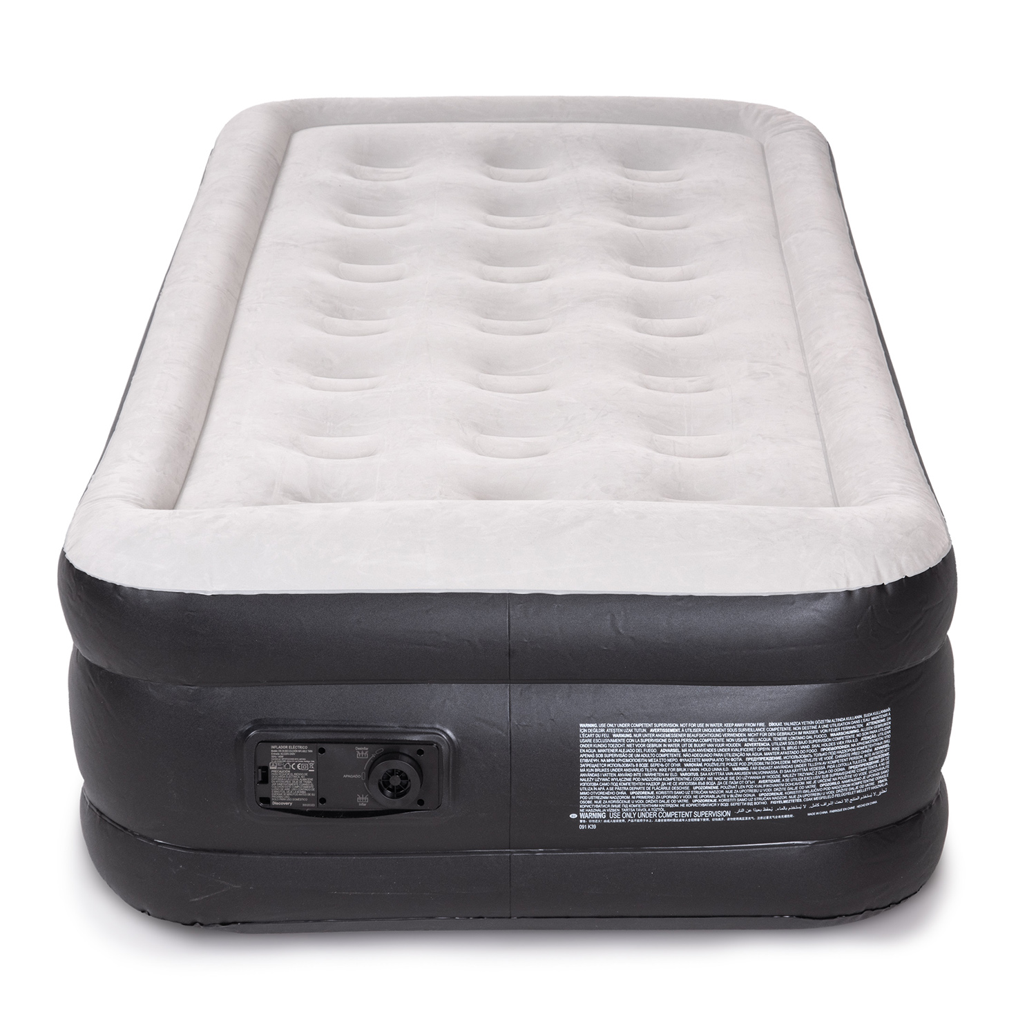 COLCHÓN INFLABLE DISCOVERY 47 CM X 97 CM CAMA TWIN - 4