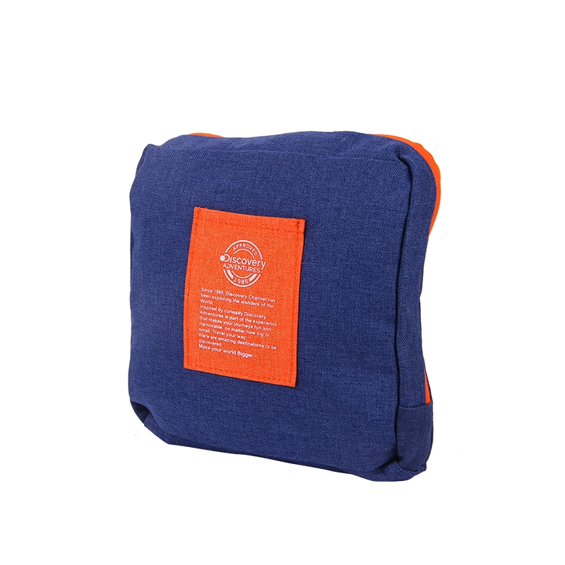 MOCHILA DE VIAJE PLEGABLE AZUL - 2