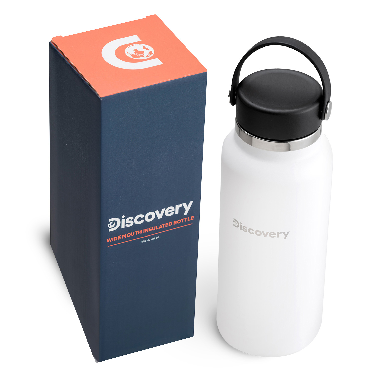 BOTELLA TERMICA BOCA ANCHA 950 ML TERMO DISCOVERY - 2