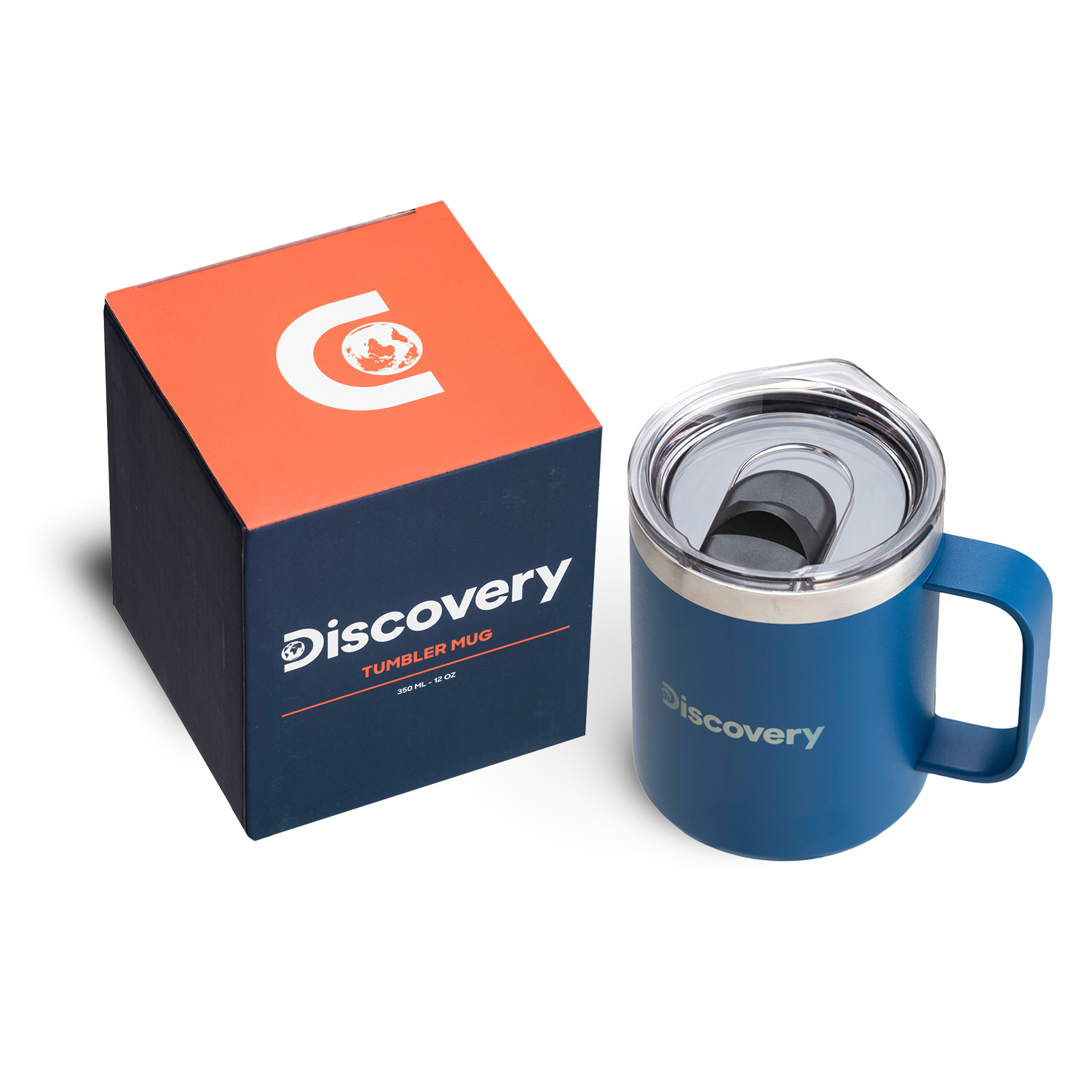 TAZA TERMICA TAPA MAGNETIC SLIDER 350 ML TERMO MUG DISCOVERY - 2