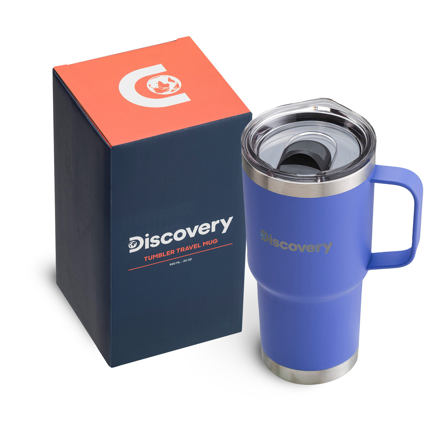 VASO TERMICO TAPA MAGNETIC SLIDER 600 ML TERMO MUG DISCOVERY - 2