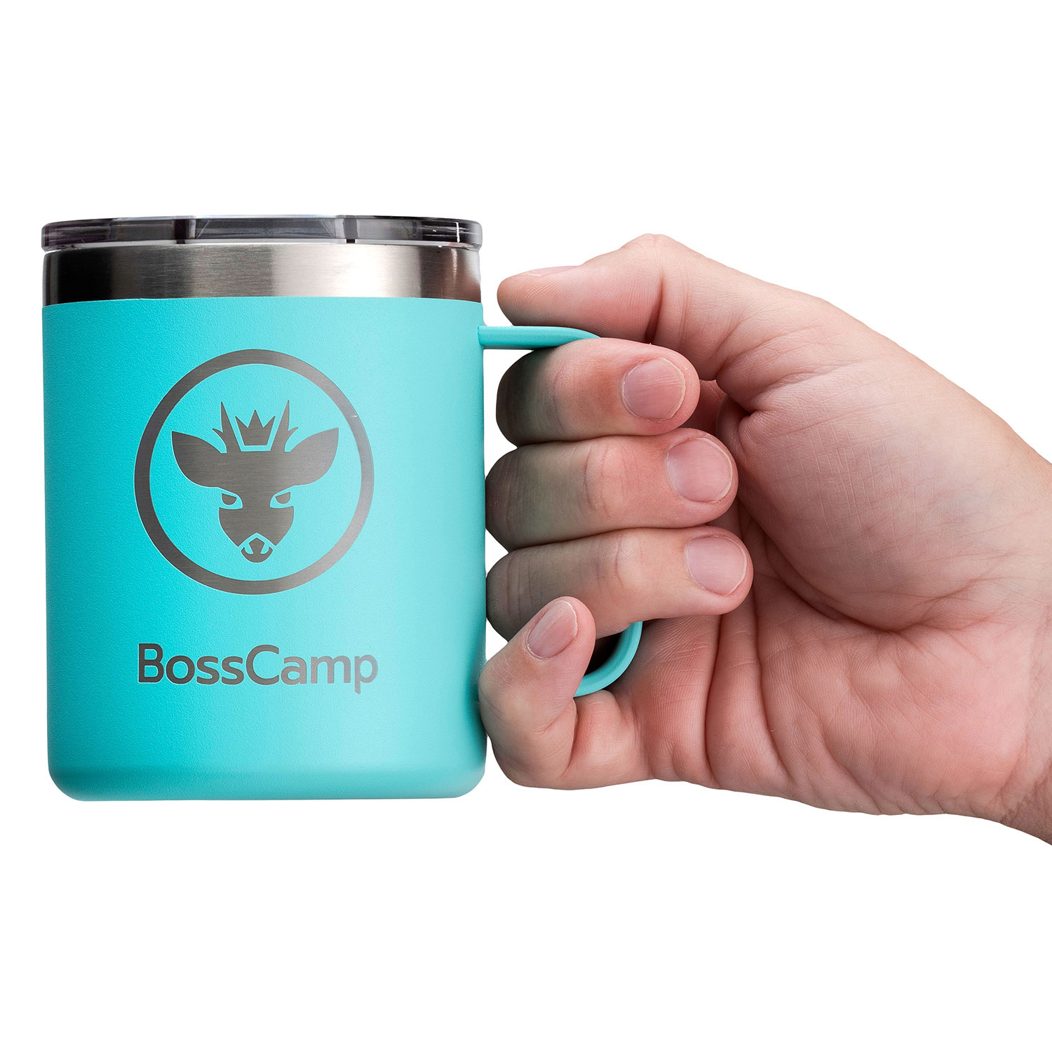 TAZA TERMICA TAPA MAGNETIC SLIDER 350 ML TERMO MUG BOSSCAMP - 3