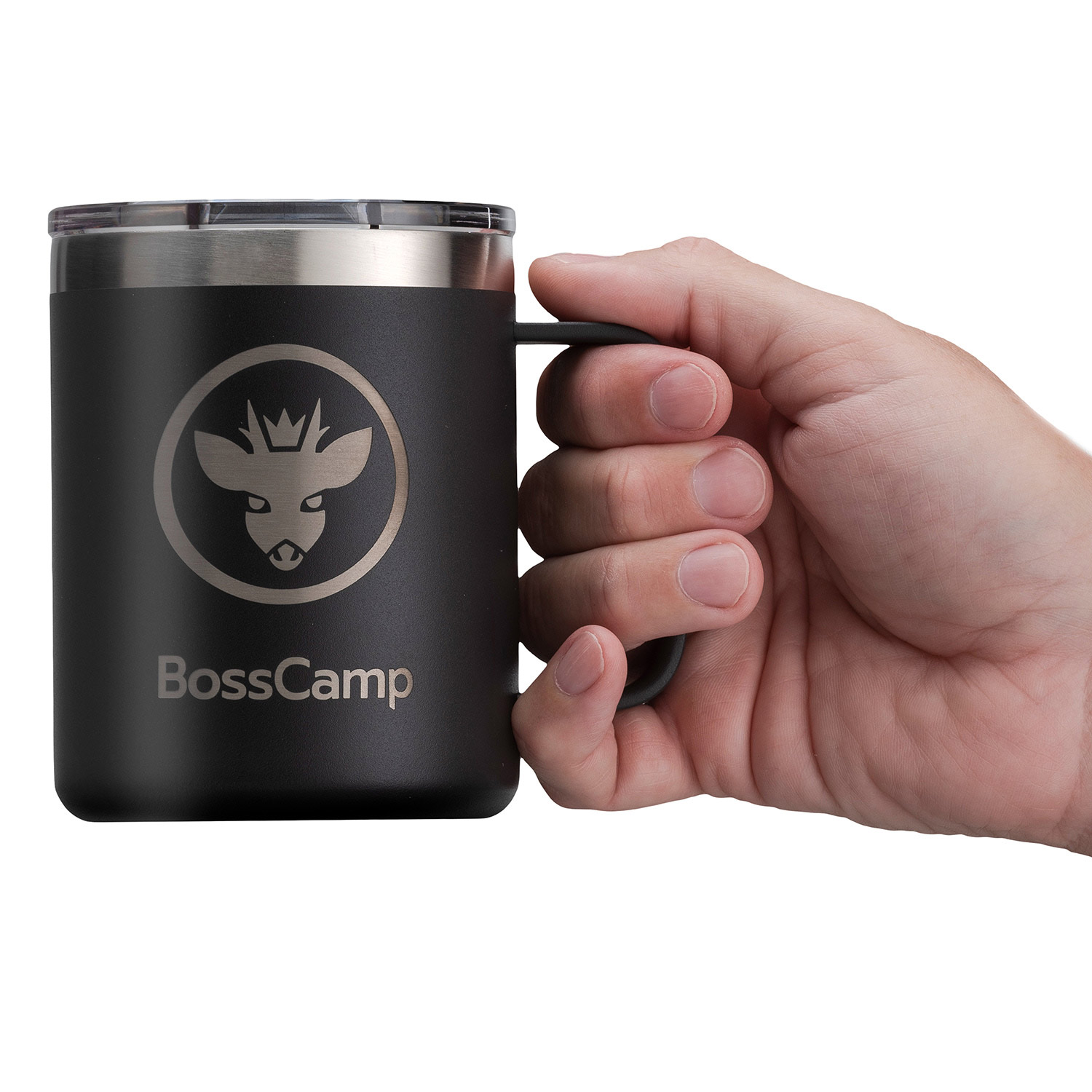 TAZA TERMICA TAPA MAGNETIC SLIDER 350 ML TERMO MUG BOSSCAMP - 3