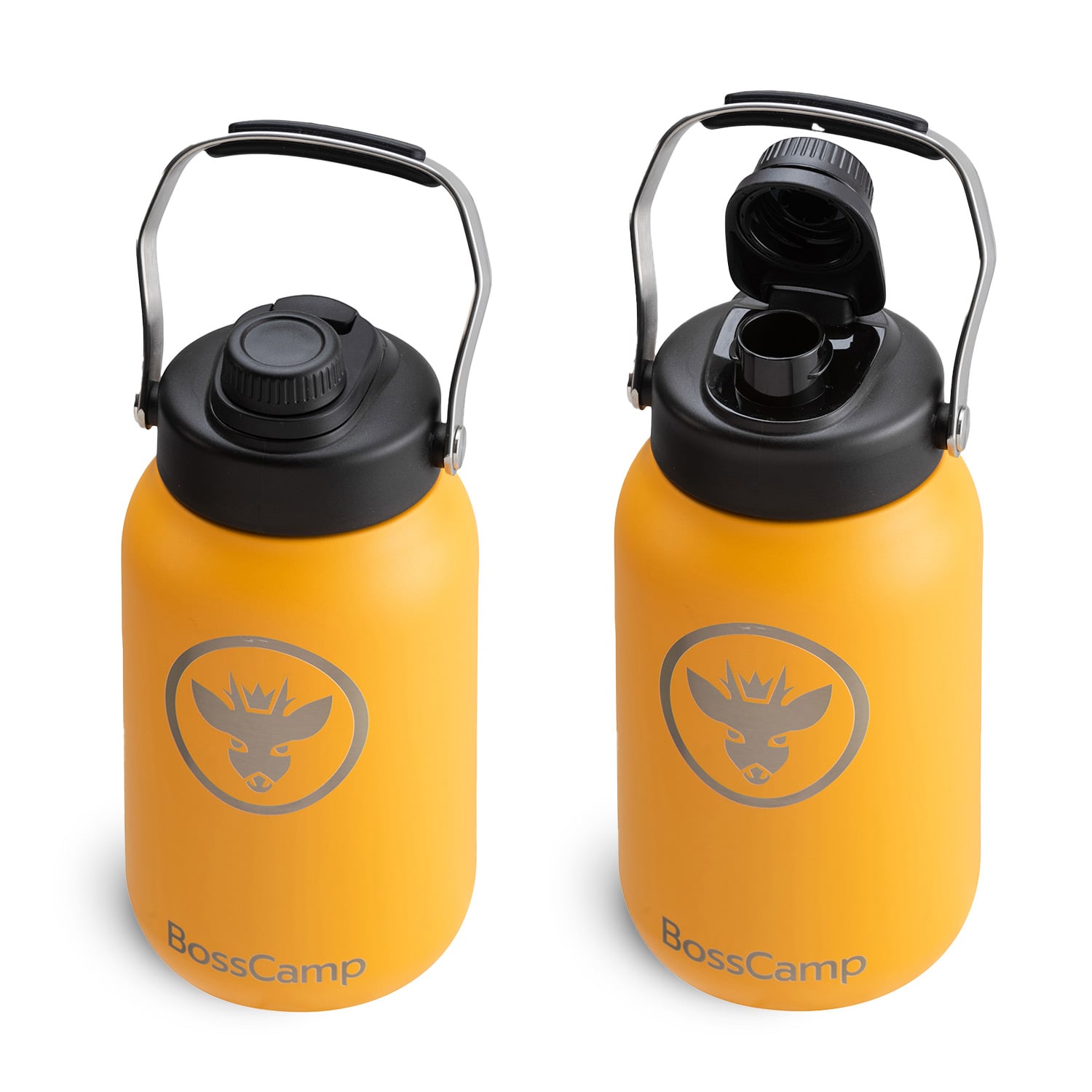 BOTELLA TERMICA GRANDE BOCA ANCHA 1,9 LITROS TERMO BOSSCAMP - 2