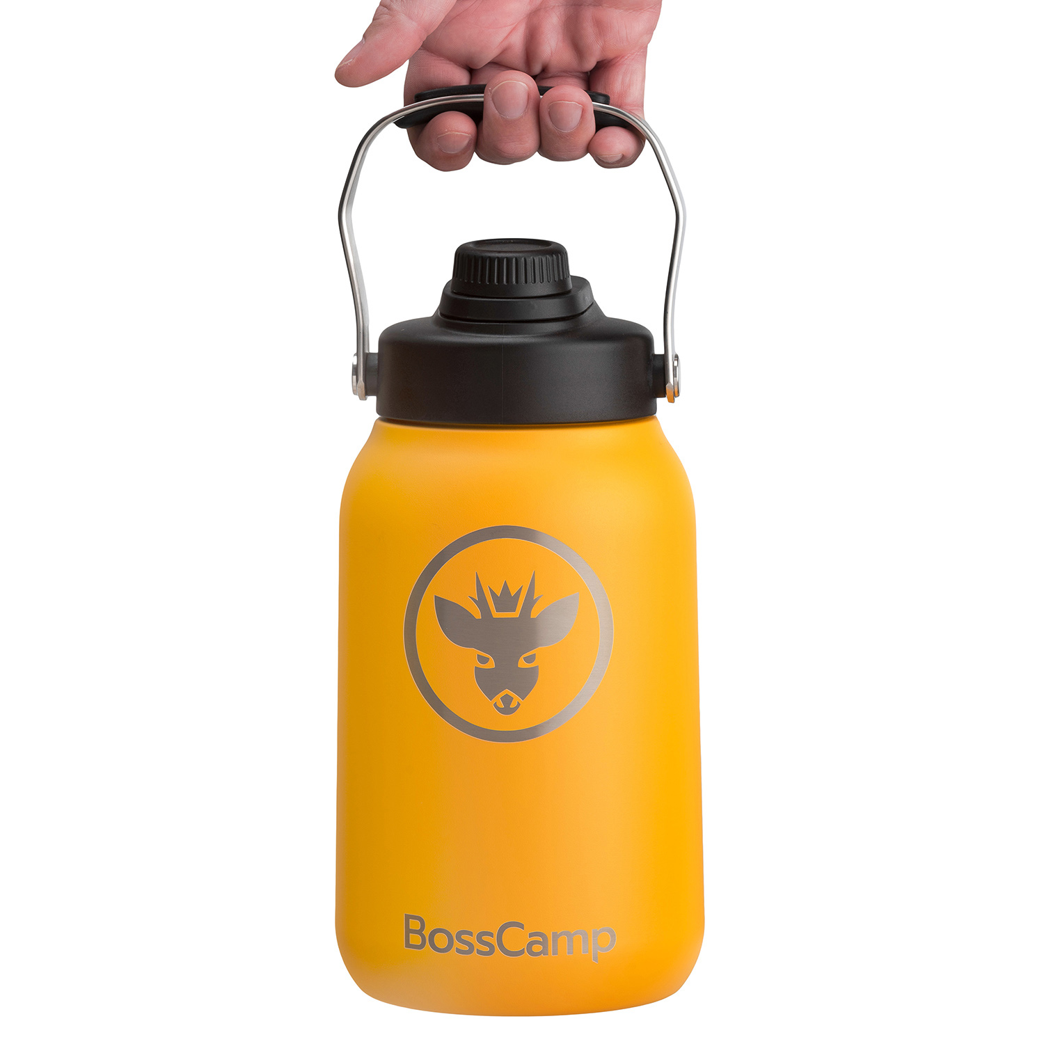 BOTELLA TERMICA GRANDE BOCA ANCHA 1,9 LITROS TERMO BOSSCAMP - 3