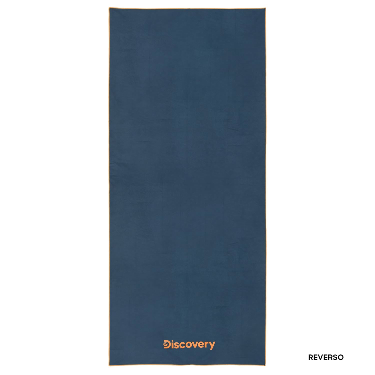 TOALLA MICROFIBRA GRANDE NARANJO - GRIS DISCOVERY (90 X 200) - 2
