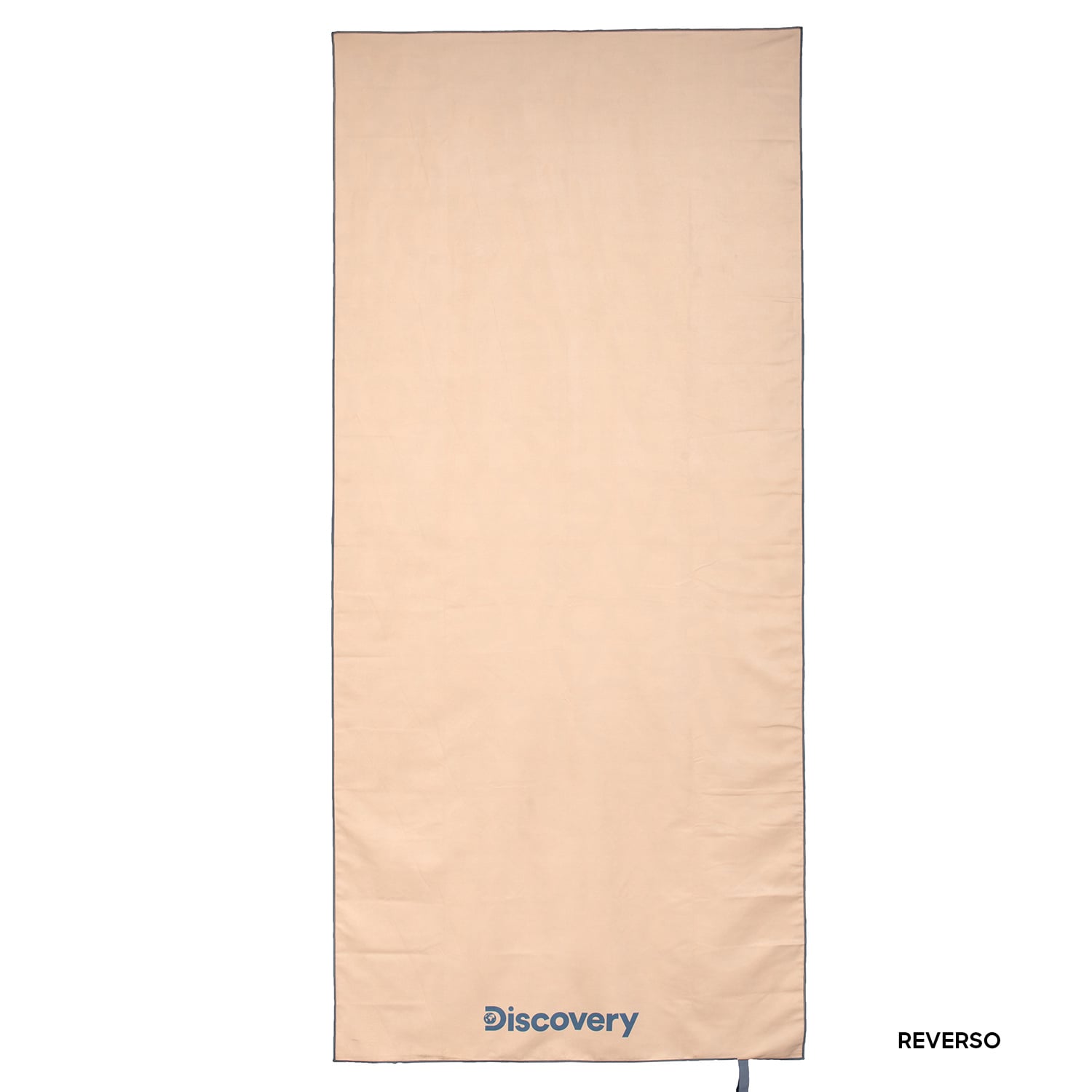 TOALLA MICROFIBRA GRANDE GRIS - BEIGE DISCOVERY (90 X 200) - 2