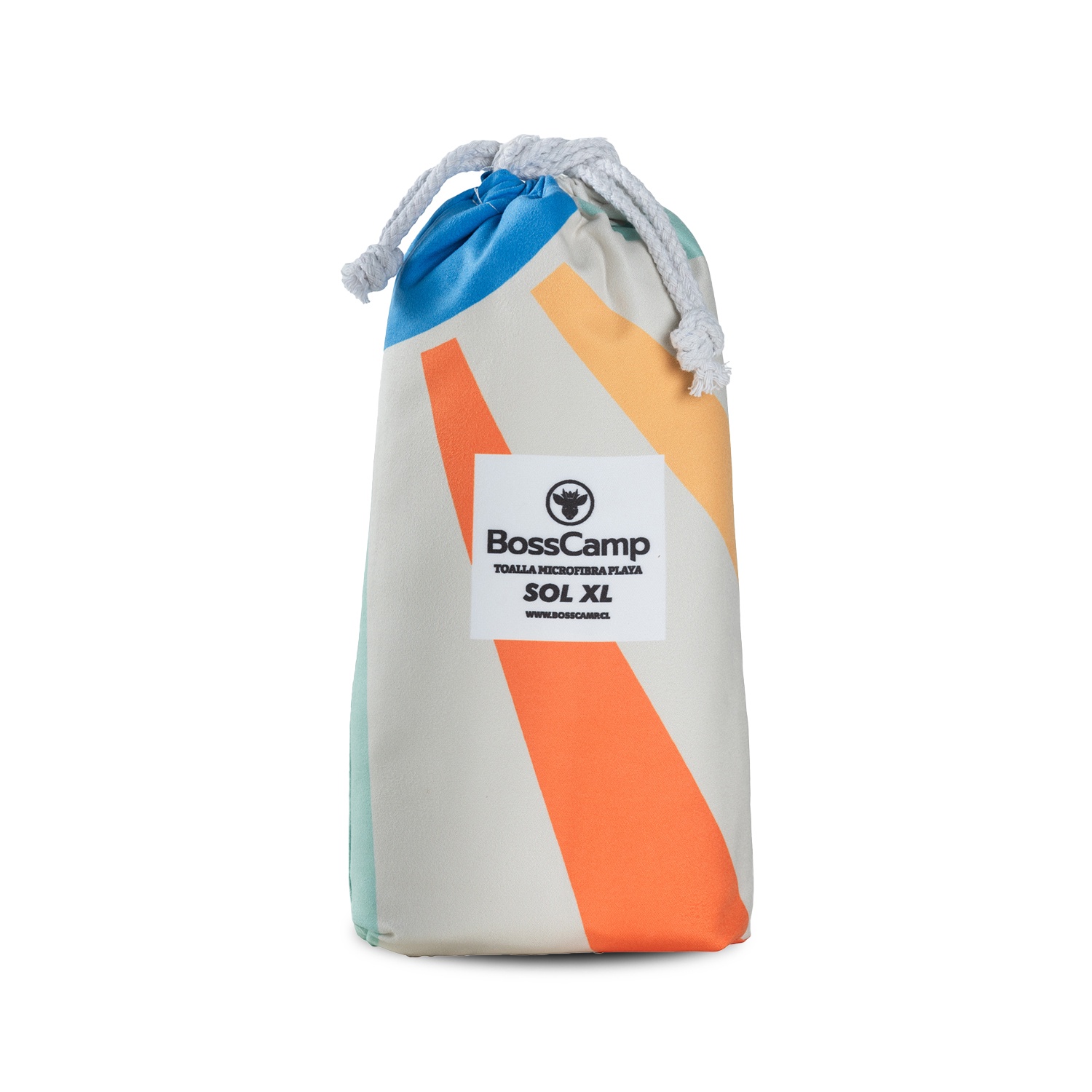 TOALLA PLAYA MICROFIBRA GRANDE XL SOL BOSSCAMP (90 X 200) - 6