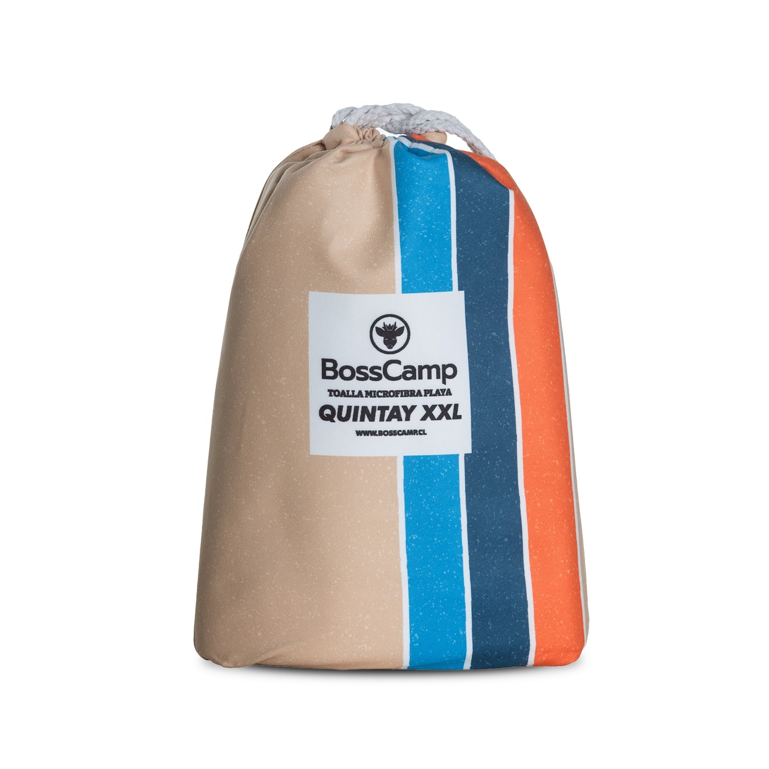 TOALLA PLAYA MICROFIBRE EXTRA GRANDE XXL QUINTAY BOSSCAMP (180 X 200) - 6