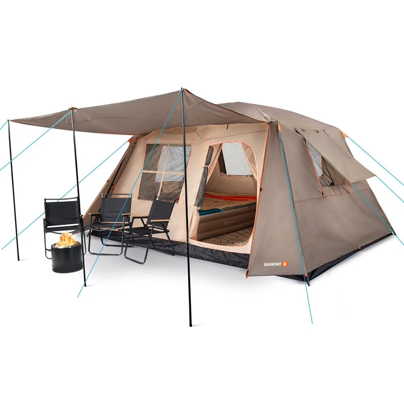 CARPA QUINTAY 8 PERSONAS BOSSCAMP CUBRE TECHO LARGO TOLDO EXTENDIDO - 6