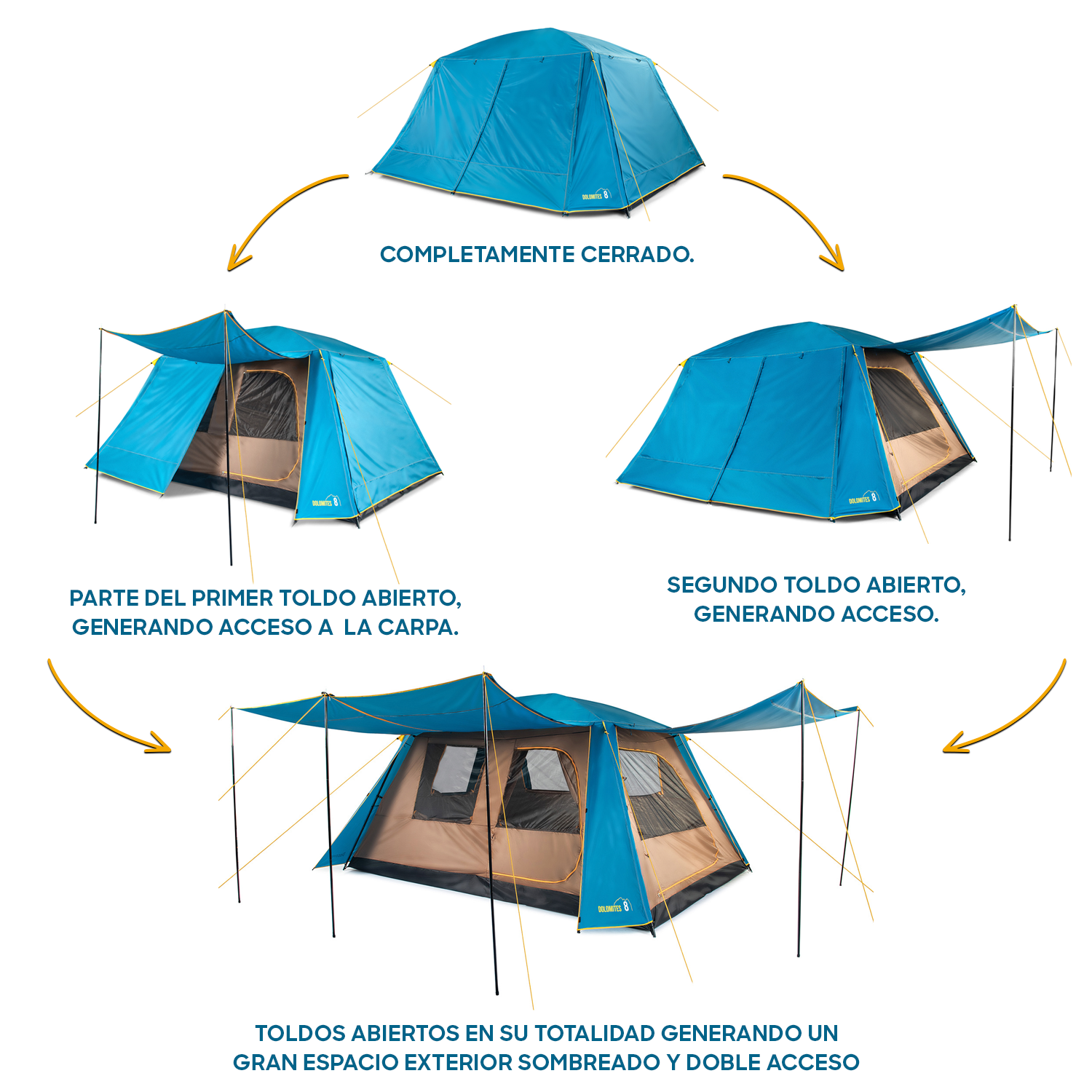 CARPA FAMILIAR DOLOMITES 8 - 8 PERSONAS - 4
