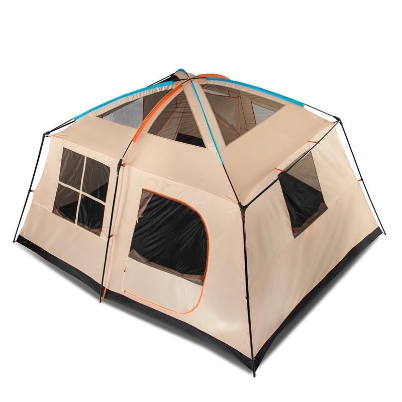 CARPA CAMPING QUINTAY 12 PERSONAS BOSSCAMP CUBRE TECHO LARGO TOLDO EXTENDIDO - 11