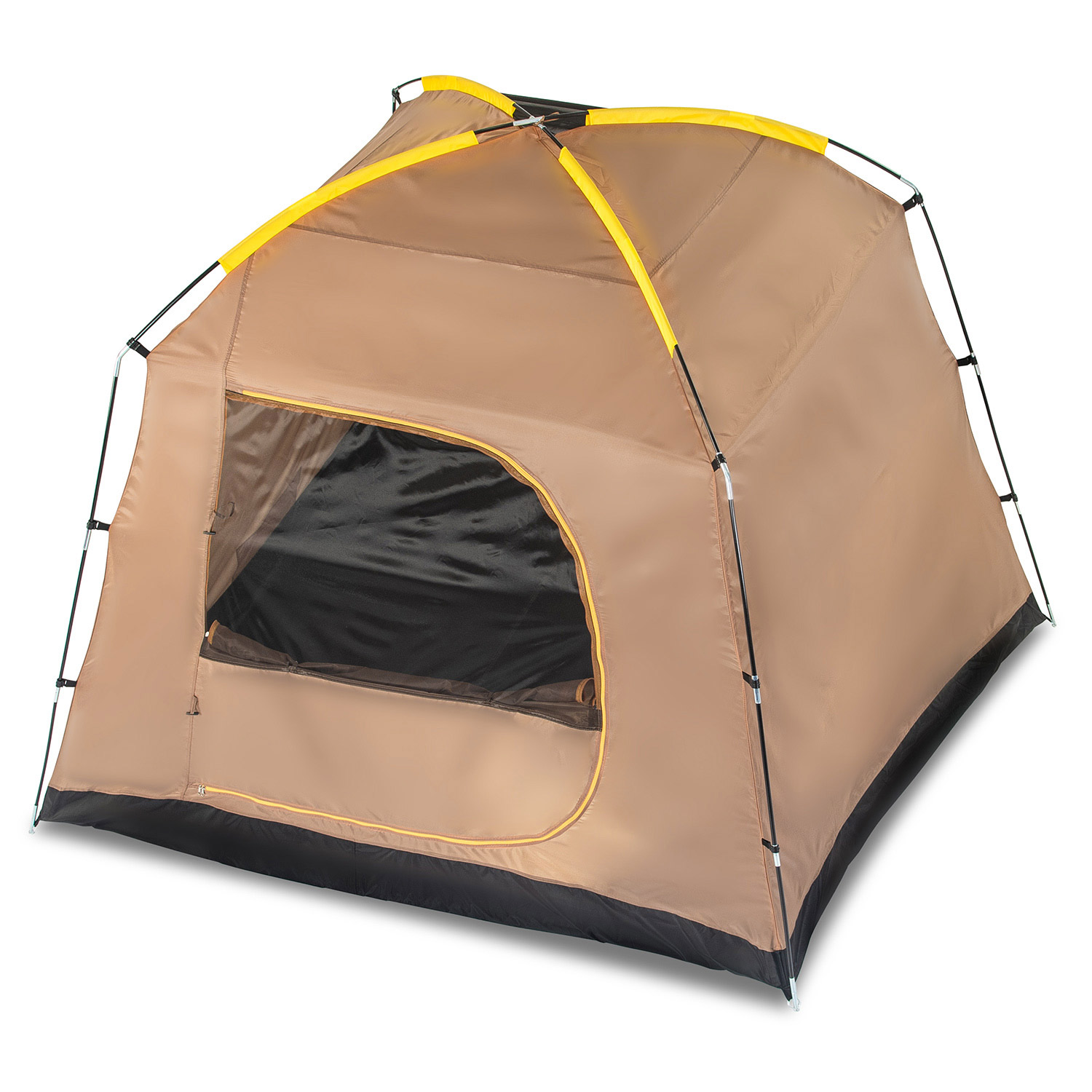 CARPA CAMPING DOLOMITES 4, 4 PERSONAS TECHO LARGO 3000 MM DOBLE TOLDO DISCOVERY - 9