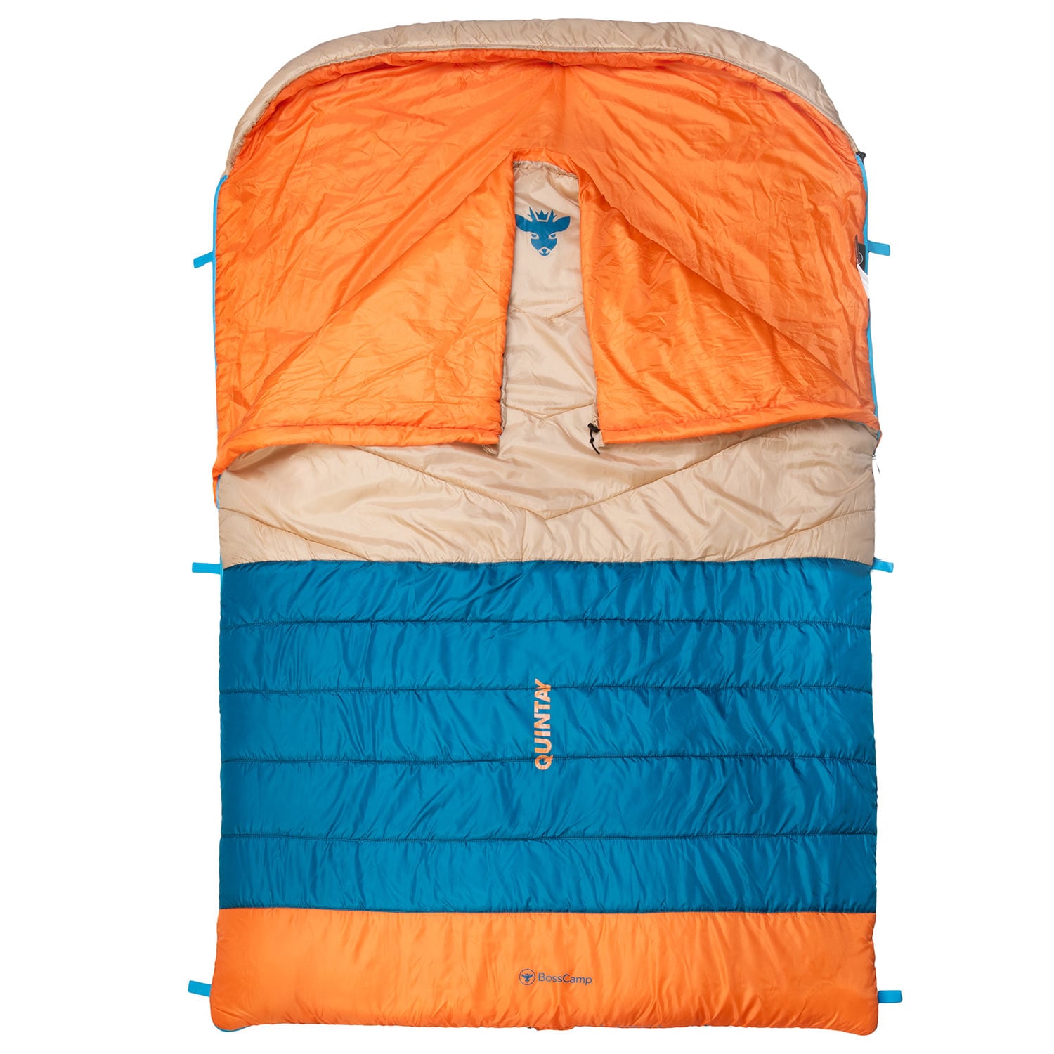 SACO DE DORMIR DOBLE QUINTAY XL BOSSCAMP - 2