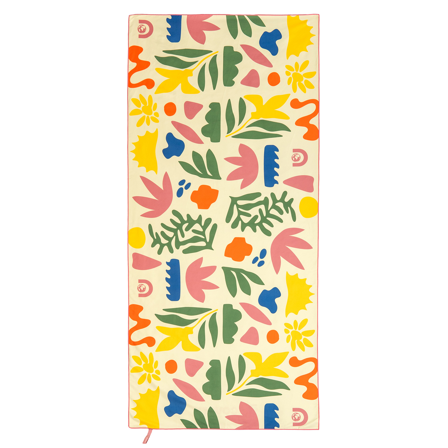 TOALLA MICROFIBRA GRANDE BEACH - FLOWERS DISCOVERY (90 X 200) - 1
