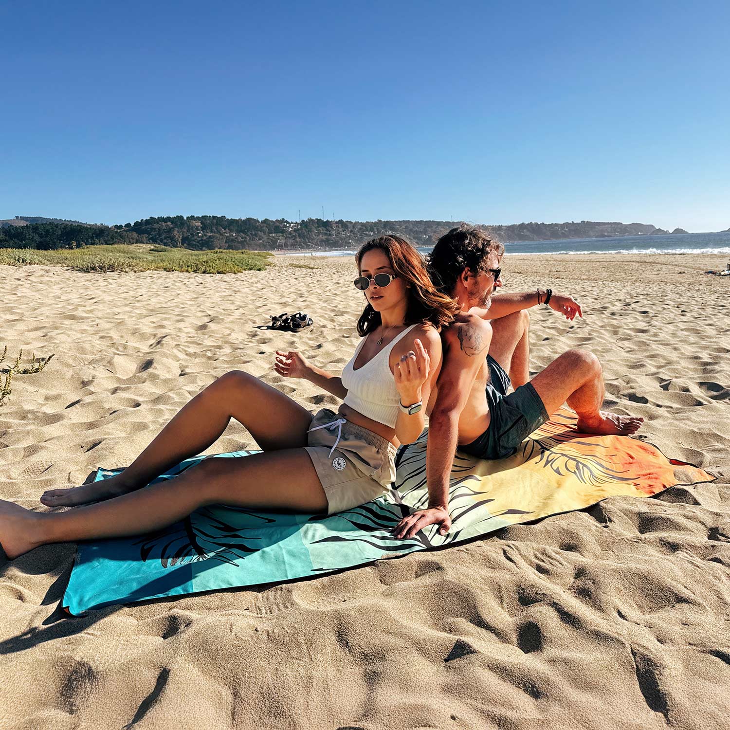 TOALLA MICROFIBRA GRANDE BEACH - SUNSET DISCOVERY (90 X 200) - 7