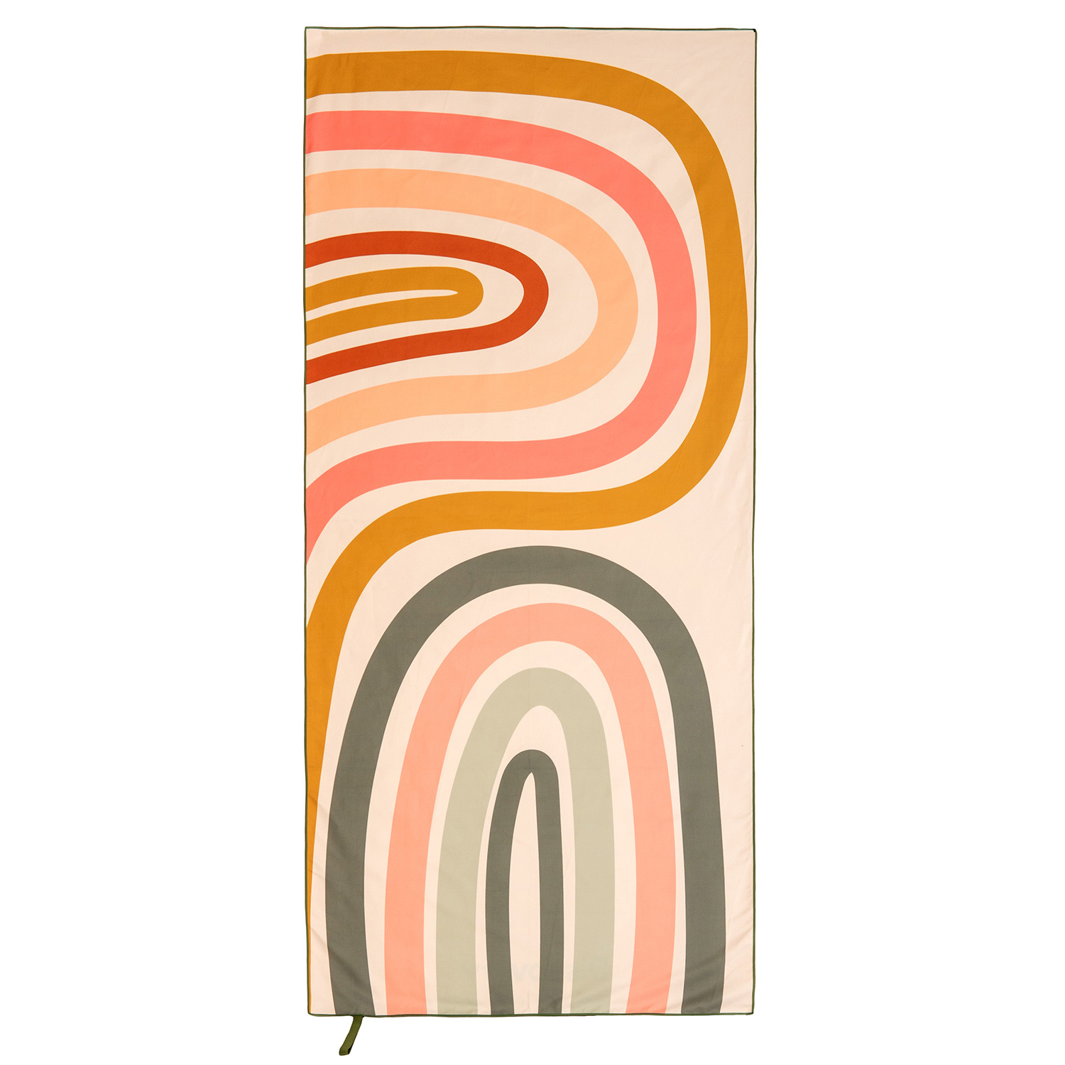 Toalla De Playa Arcoíris Extra Grande 180 X 90 Cm, Microfibra Secado Rápido, Para Viajes Y Deportes